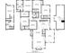 Detailed floor plan showcasing the layout of this spacious home at 3345 Flowers Dr, Atlanta, GA 30337