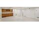 Finished basement with cabinets, sink, and bathroom at 2374 Havenridge Nw Dr, Atlanta, GA 30305