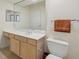 Neutral bathroom offering a wide vanity, white countertop and ample storage at 3777 Peachtree Ne Rd # 1007, Atlanta, GA 30319
