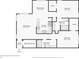 Floorplan showing a two-bedroom unit with a living and dining room at 3777 Peachtree Ne Rd # 1007, Atlanta, GA 30319