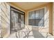 Enclosed patio with a sliding door and window providing natural light at 3777 Peachtree Ne Rd # 1007, Atlanta, GA 30319