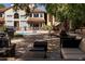 Community pool with plenty of lounge chairs and grilling area offering residents a resort-like experience at 3777 Peachtree Ne Rd # 1007, Atlanta, GA 30319