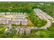 Expansive aerial view of a well-planned community with lush green spaces and modern homes at 628 Avondale Hills Dr, Decatur, GA 30032