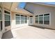 Back patio featuring great natural light, many windows, and easy access to the yard at 4902 Pleasantry Way, Acworth, GA 30101