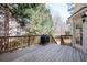 Wooden back deck perfect for entertaining and enjoying the outdoors at 1439 Evers Pl, Lawrenceville, GA 30043