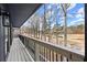 Private balcony with beautiful view at 8700 Mount Rushmore Dr, Alpharetta, GA 30022