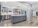 Well-lit kitchen features an island, stainless appliances, and modern fixtures at 95 Lakeshore Ne Cir, Marietta, GA 30067