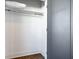 Well organized closet with wooden floors, shelves, and clothing rod, offering ample storage space at 77 Krog Ne St, Atlanta, GA 30307