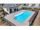 Community pool and sundeck, surrounded by a secure fence at 112 Calder Dr, Alpharetta, GA 30009