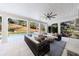 Outdoor patio with a fireplace, comfortable seating, and a pool at 479 Argonne Nw Dr, Atlanta, GA 30305