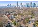 Residential neighborhood with lush trees and a skyline view, perfect for enjoying urban living at 289 9Th Ne St, Atlanta, GA 30309