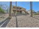 Backyard view showing the fenced-in yard and two-story deck on the house at 1975 Hunt Crossing Ct, Lawrenceville, GA 30043