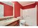 Bathroom offering vanity with granite countertops and a shower-tub combo at 1975 Hunt Crossing Ct, Lawrenceville, GA 30043