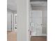 Functional closet with wire shelving, ideal for organized storage and easy access at 3387 Wild Clary Court Lot 20, Buford, GA 30519