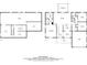 Home floor plan layout showing the square footage and dimensions at 144 Bobs Sw Dr, Mableton, GA 30126