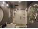 Beautifully updated bathroom with subway tile shower and artistic decor at 2870 Pharr Court South Nw # 2402, Atlanta, GA 30305