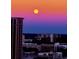 Colorful horizon with a rising full moon over buildings at 2870 Pharr Court South Nw # 2402, Atlanta, GA 30305