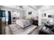 Relax in this stylish bedroom featuring neutral walls, ceiling fan and bathroom access at 359 Flatstone Sw Way, Marietta, GA 30064