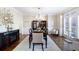 Elegant dining room with modern chandelier and stylish decor at 359 Flatstone Sw Way, Marietta, GA 30064