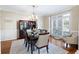 Elegant dining room with modern chandelier and stylish decor at 359 Flatstone Sw Way, Marietta, GA 30064