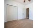 Bedroom with neutral carpet, closet, and ceiling fan at 95 Gorham Gates Dr, Hiram, GA 30141