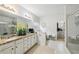 Large bathroom with double sinks, granite counters, walk-in shower, and walk-in closet at 5225 Tye Trl, Fairburn, GA 30213
