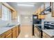 Functional kitchen showcases wood cabinets and appliances at 835 Old Rocky Rd, Atlanta, GA 30349