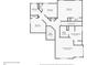 Detailed floor plan showcasing the layout of the second level at 3291 Quincey Xing, Conyers, GA 30013