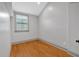 Small bedroom with wood floors, a double door closet, neutral paint and natural light at 2855 Peachtree Ne Rd # 302, Atlanta, GA 30305