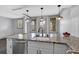 Modern kitchen featuring granite countertops, stainless steel appliances, and ample counter space at 2855 Peachtree Ne Rd # 302, Atlanta, GA 30305