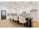 Modern kitchen with a large center island, stylish barstools, and sleek stainless steel appliances at 2788 Browns Mill Se Rd, Atlanta, GA 30354