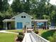 Community tennis clubhouse at 1643 North Springs Dr, Dunwoody, GA 30338