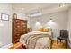 Cozy bedroom with hardwood floors, soft lighting, and comfortable furnishings at 1261 Lavista Ne Rd # E9, Atlanta, GA 30324
