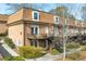 Brick townhouse with landscaped grounds, private balcony and cozy backyard spaces at 1261 Lavista Ne Rd # E9, Atlanta, GA 30324