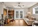 Bright living room featuring hardwood floors, and access to outdoor patio at 1261 Lavista Ne Rd # E9, Atlanta, GA 30324