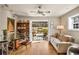 Bright living room featuring hardwood floors, and access to outdoor patio at 1261 Lavista Ne Rd # E9, Atlanta, GA 30324