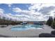 The community pool is large and inviting, featuring a waterslide and clubhouse at 2077 Towne Mill Ave, Canton, GA 30114