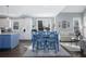 Charming dining area adjacent to the kitchen with bright windows and comfortable seating at 2077 Towne Mill Ave, Canton, GA 30114