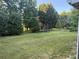 Expansive grassy backyard featuring mature trees, providing a serene outdoor space at 1007 Billy Mcgee Rd, Lawrenceville, GA 30045