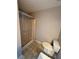 Bathroom with shower including sliding glass doors and ceramic tiled flooring at 1007 Billy Mcgee Rd, Lawrenceville, GA 30045