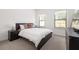 Bedroom with grey carpet, and windows at 1312 Stanley Park Dr, Decatur, GA 30033