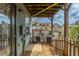 Back porch with view of community and AC units at 2819 Hillside Way, Decatur, GA 30034