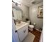Modern bathroom with updated fixtures and a stylish vanity at 1044 Mariners Ct, Stone Mountain, GA 30083
