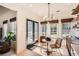 Cozy breakfast nook with natural light and modern fixtures at 3619 Elinburg Ne Ct, Buford, GA 30519