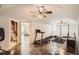 Spacious home gym featuring modern exercise equipment and ample natural light at 3619 Elinburg Ne Ct, Buford, GA 30519