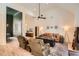 Cozy living room with high ceilings and stylish decor at 3619 Elinburg Ne Ct, Buford, GA 30519