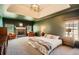Large main bedroom with a fireplace and plush carpeting at 3619 Elinburg Ne Ct, Buford, GA 30519