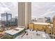 City view showing architecture, skyline and rooftops, on an overcast day at 620 Peachtree Ne St # 1413, Atlanta, GA 30308