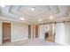 Main bedroom with an ensuite bathroom with sliding barn doors and large closet at 1137 Fortress Sw Ave, Atlanta, GA 30315