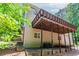 Backyard featuring a deck with the underside visible at 2205 Parliament Dr, Lawrenceville, GA 30043